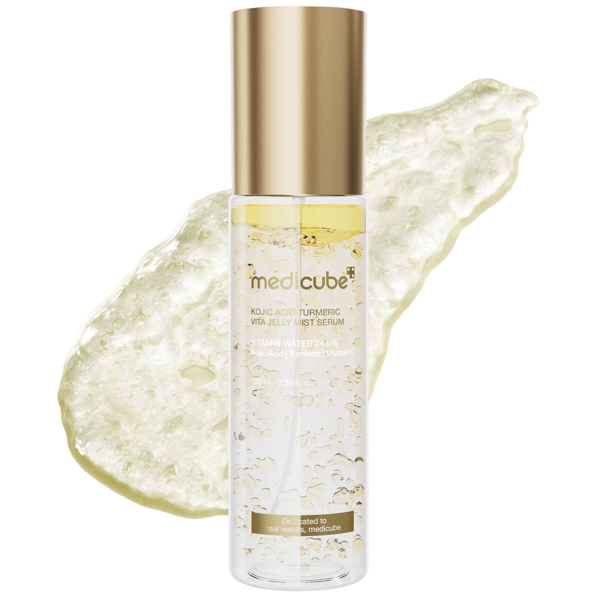 Kojic Acid Turmeric Vitamin Gold Jelly Mist Serum - Daily Face Care