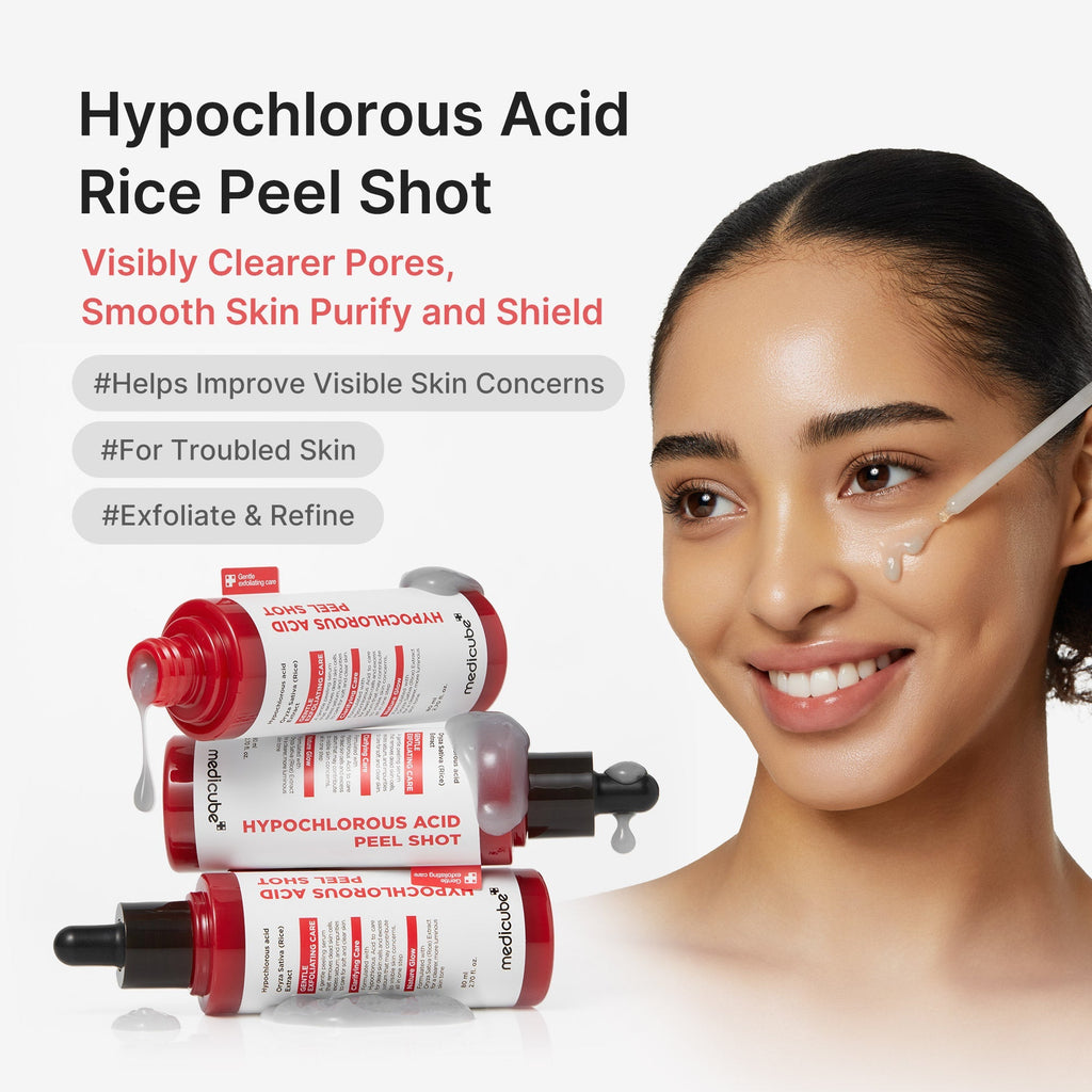 Hypochlorous Acid Rice Peel Shot - Simple Face Care