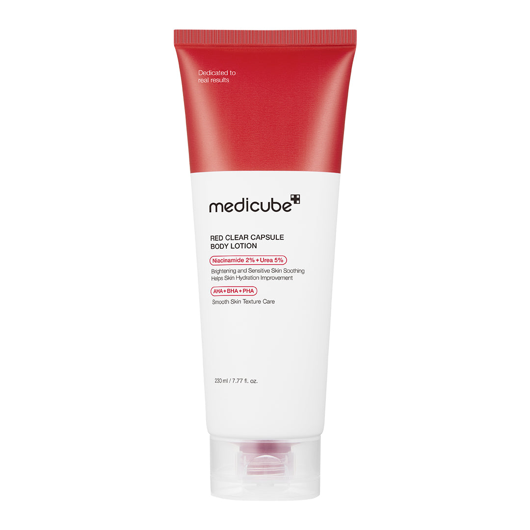Red Clear Capsule Body Lotion - Fresh Skin Made Easy
