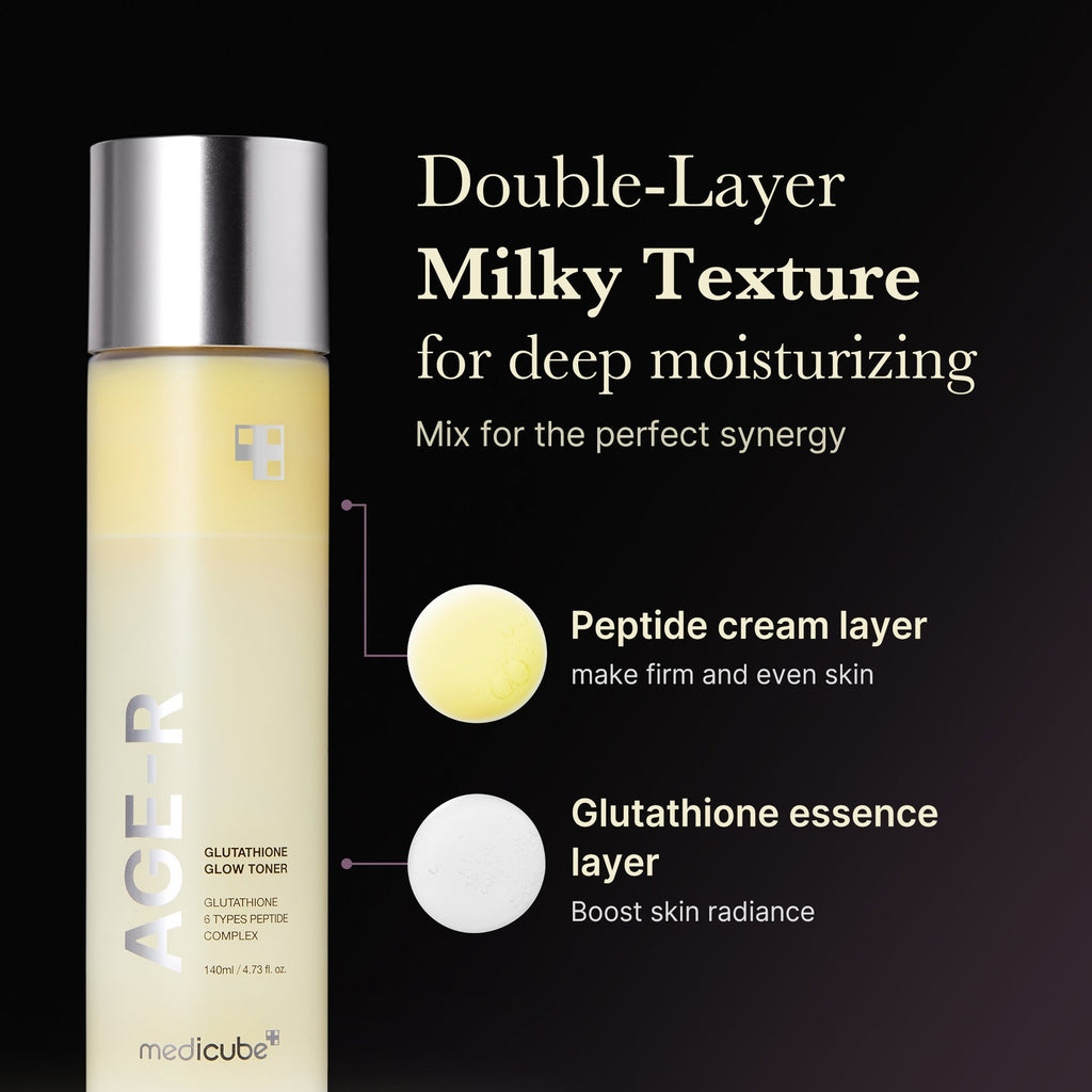 AGE-R Glutathione Glow Milk Toner - Fresh Routine Essential