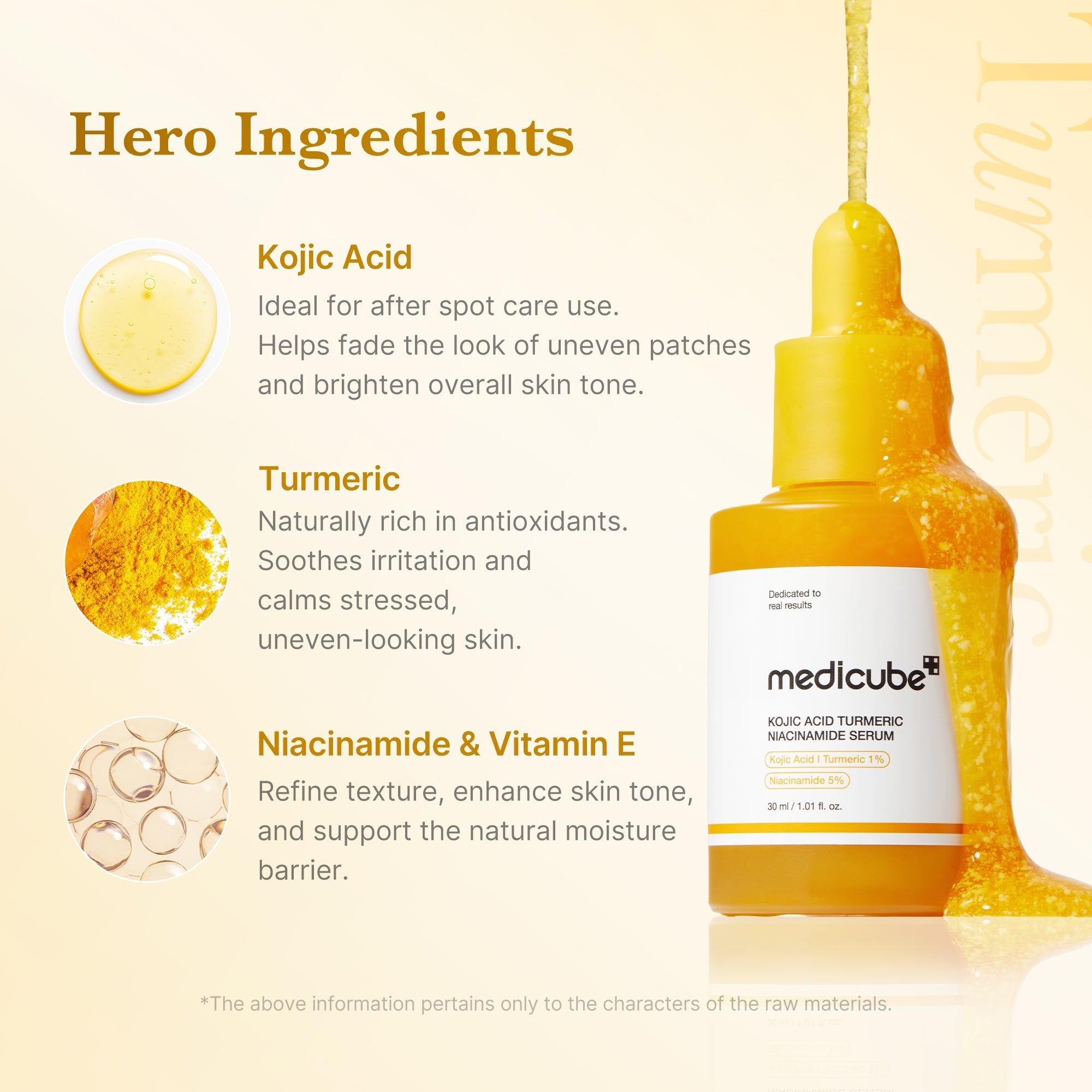 Kojic Acid Turmeric Capsule Serum - Easy Glow Routine