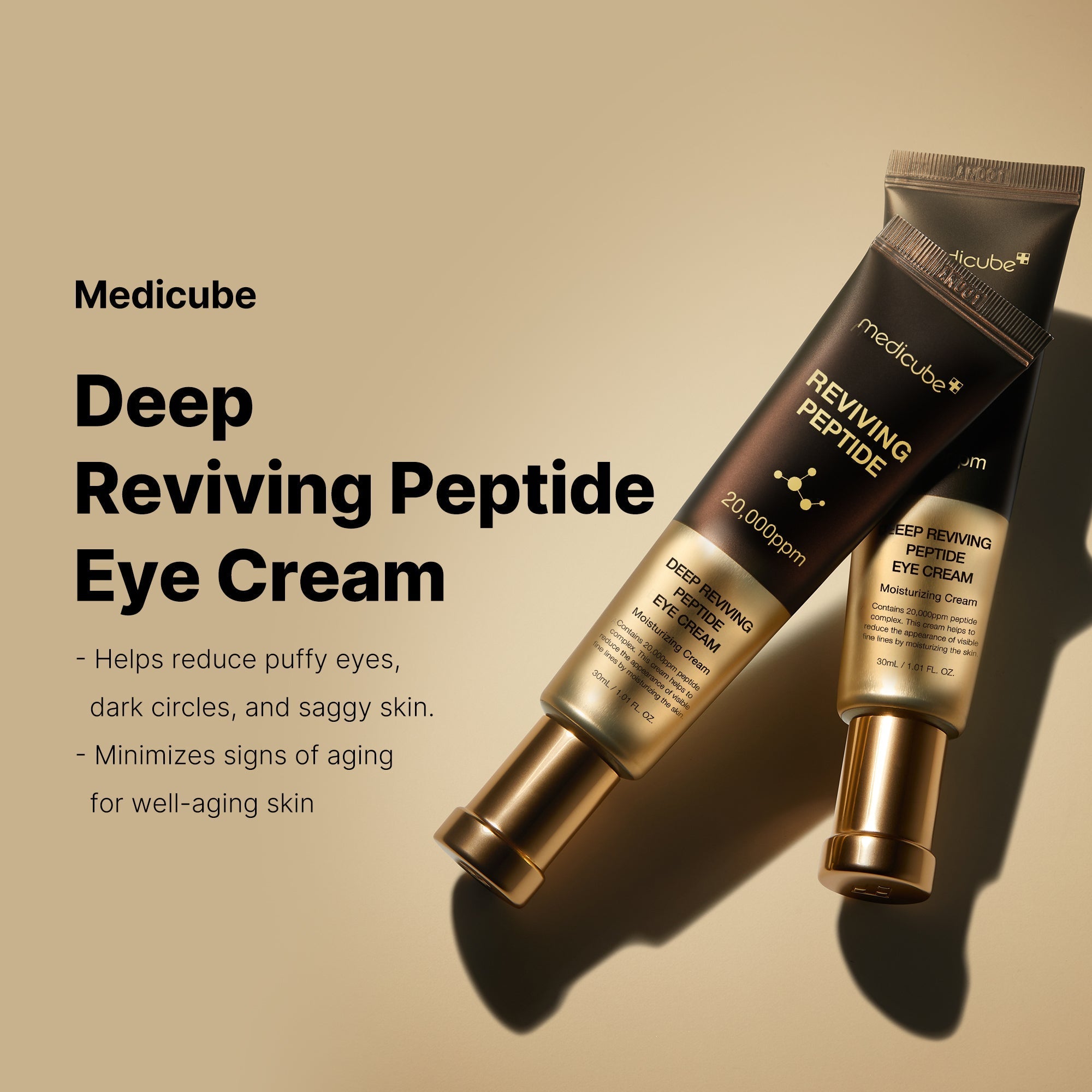 Deep Reviving Peptide Eye Cream - Soft Care Daily