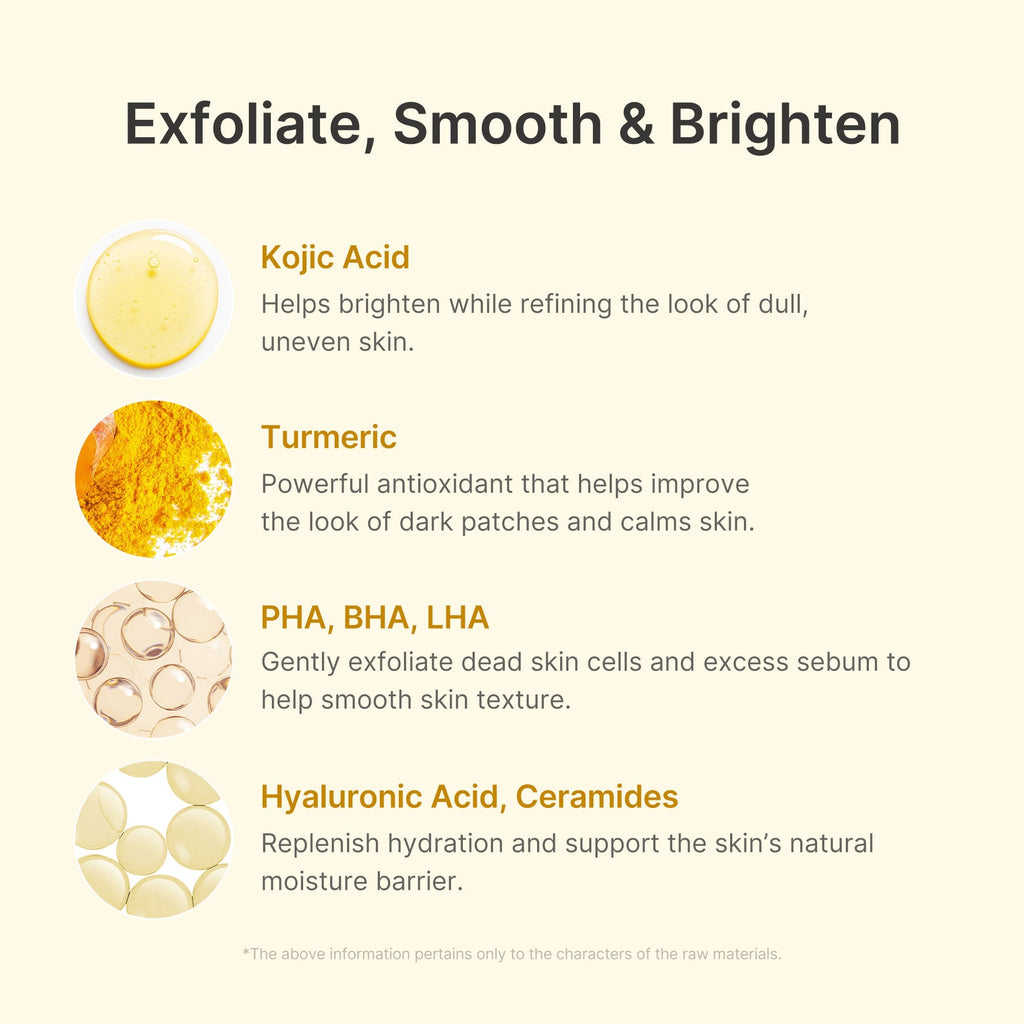 Kojic Acid Turmeric Peel Shot - Fresh Face Routine