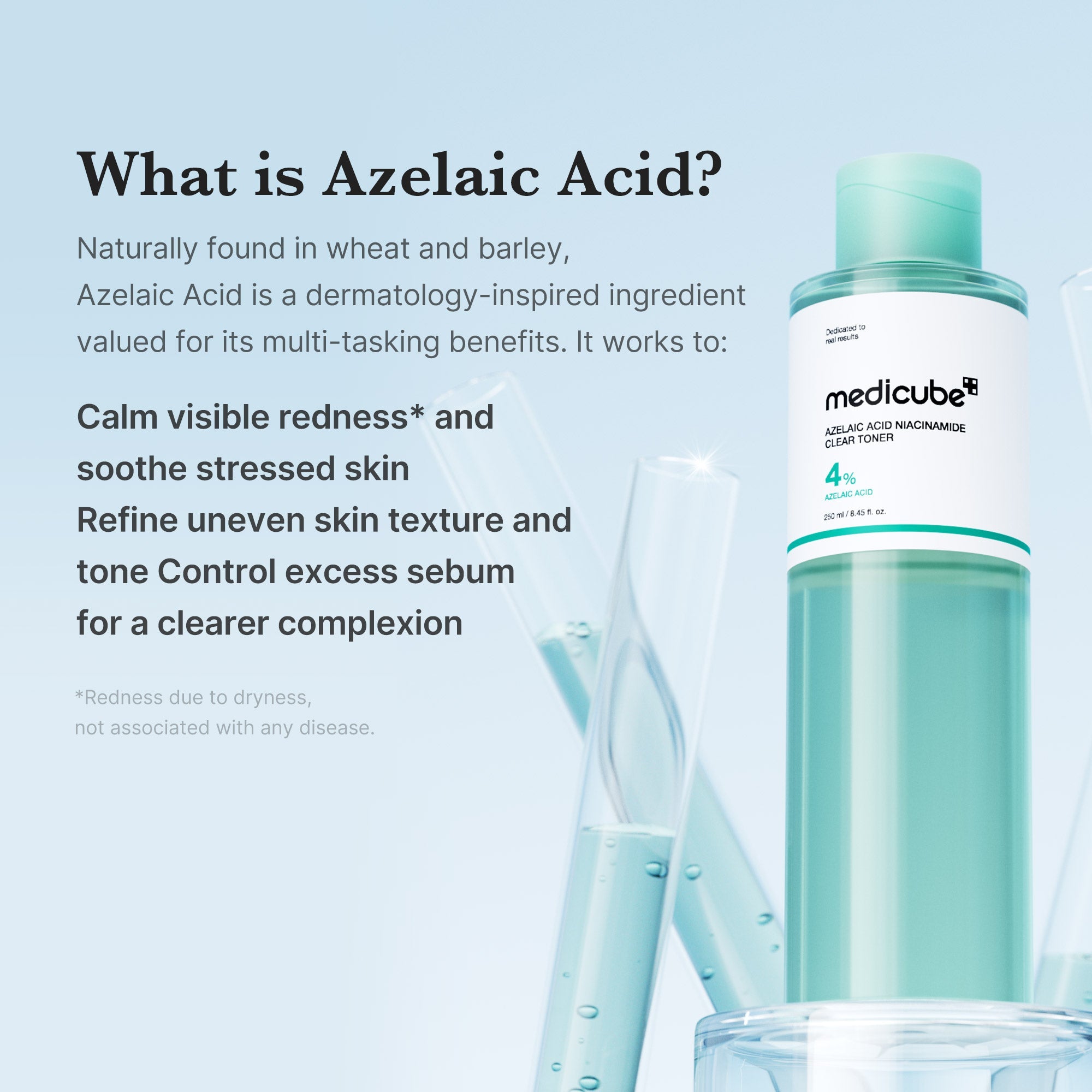 Azelaic Acid Niacinamide Clarifying Toner - Simple Skin Pick
