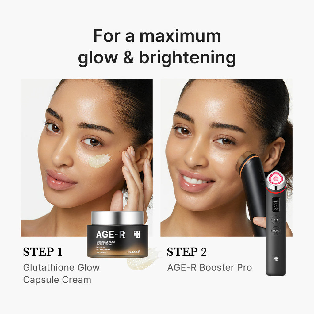 AGE-R Glutathione Glow Capsule Cream - K-Beauty Essentials