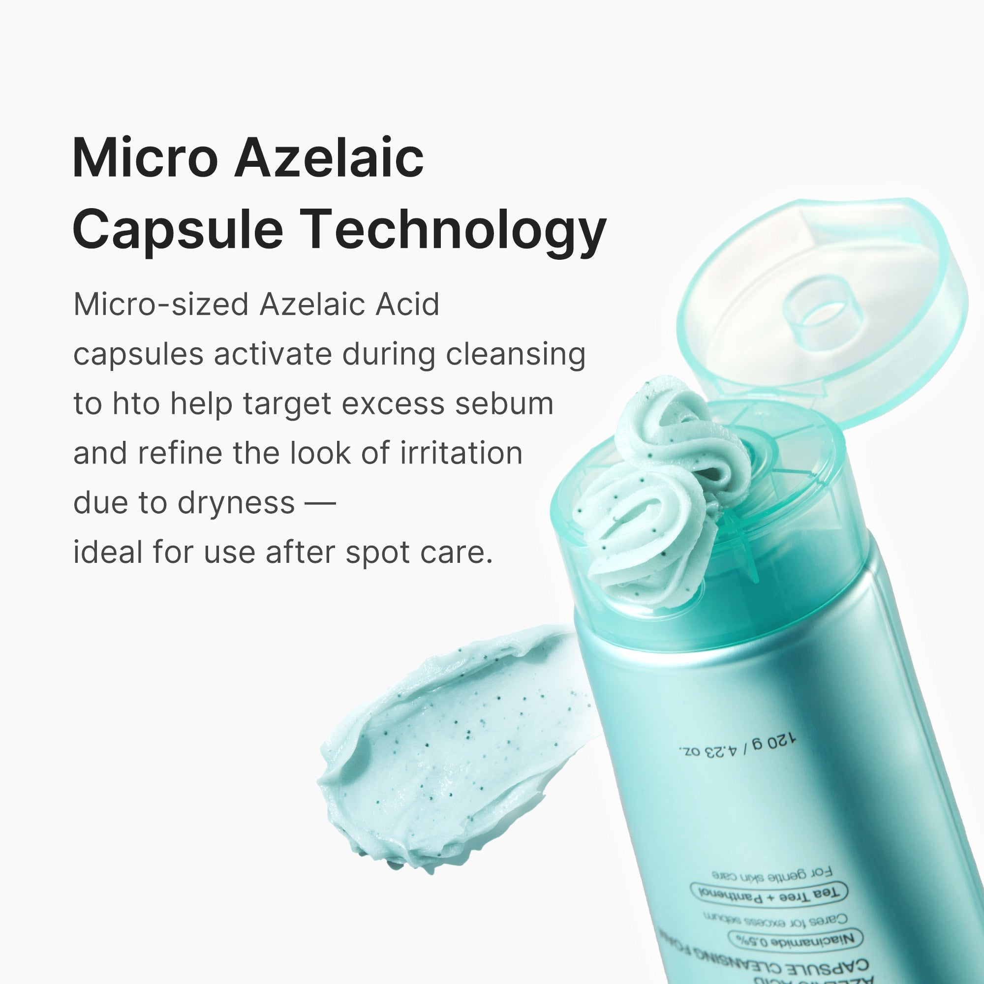 Azelaic Acid Capsule Foam Cleanser - Your Daily Care Pick