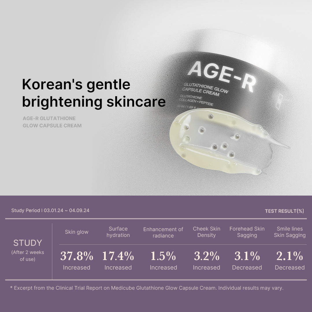 AGE-R Glutathione Glow Capsule Cream - K-Beauty Essentials