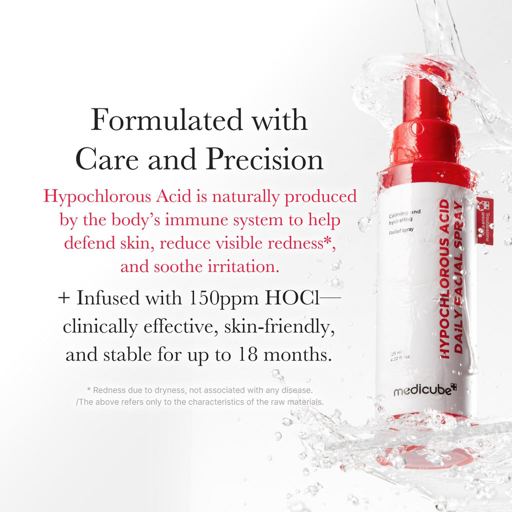 Hypochlorous Acid Power Soothing Spray - Hydrated-Looking Skin