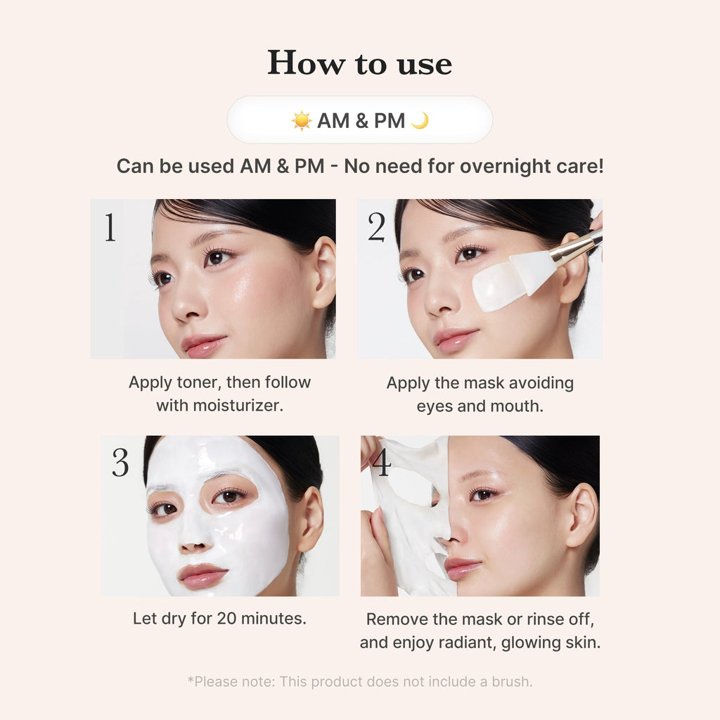 Collagen Milky Glow Daytime Wrapping Mask - Skincare for Real Life