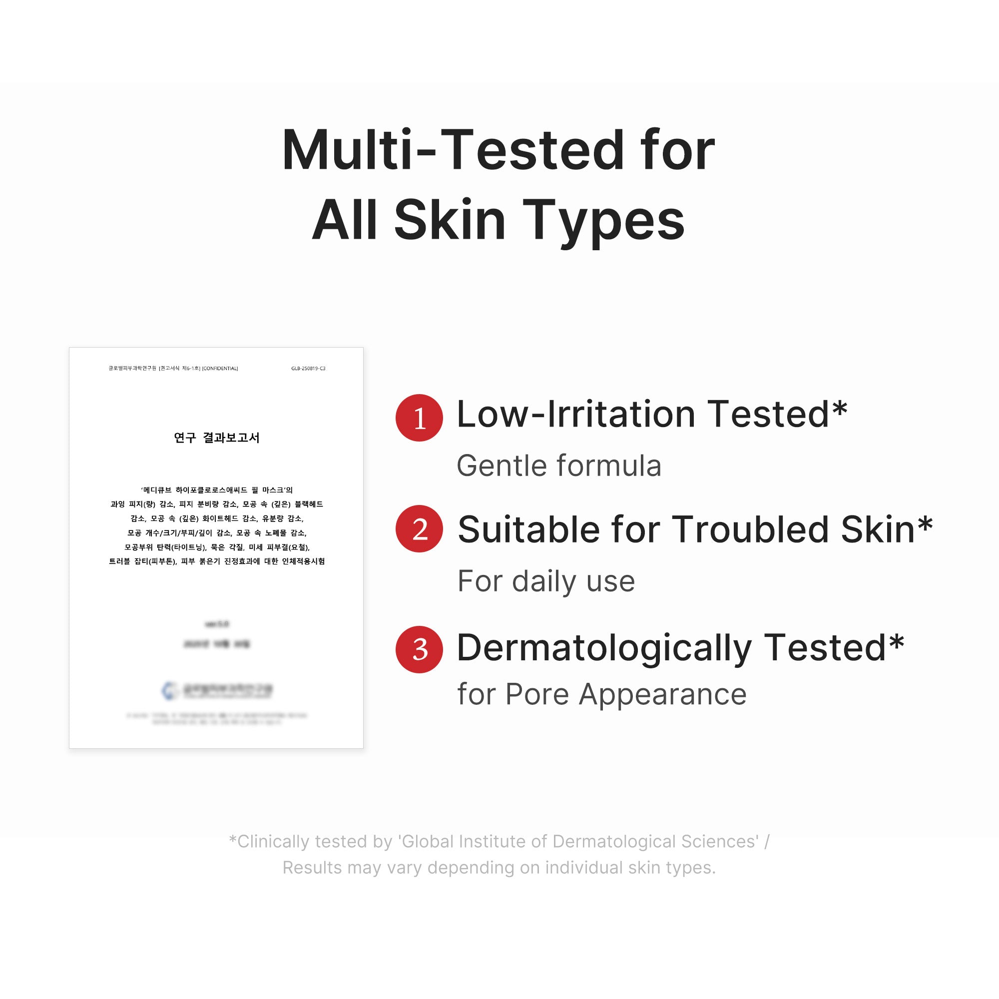 Hypochlorous Acid Peel Mask - Daily Skin Refresh