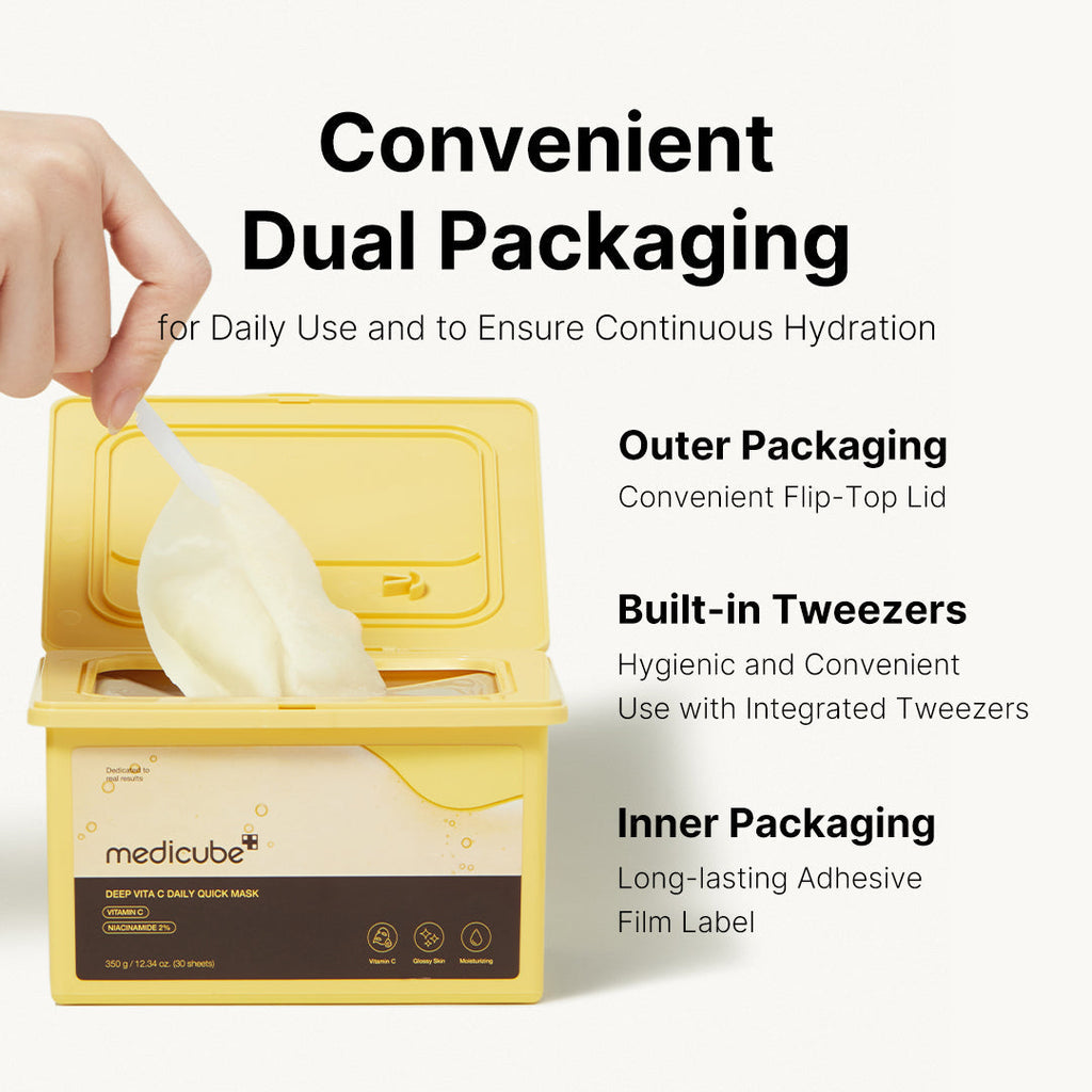 Deep Vita C Daily Quick Masks - Simple Beauty Care