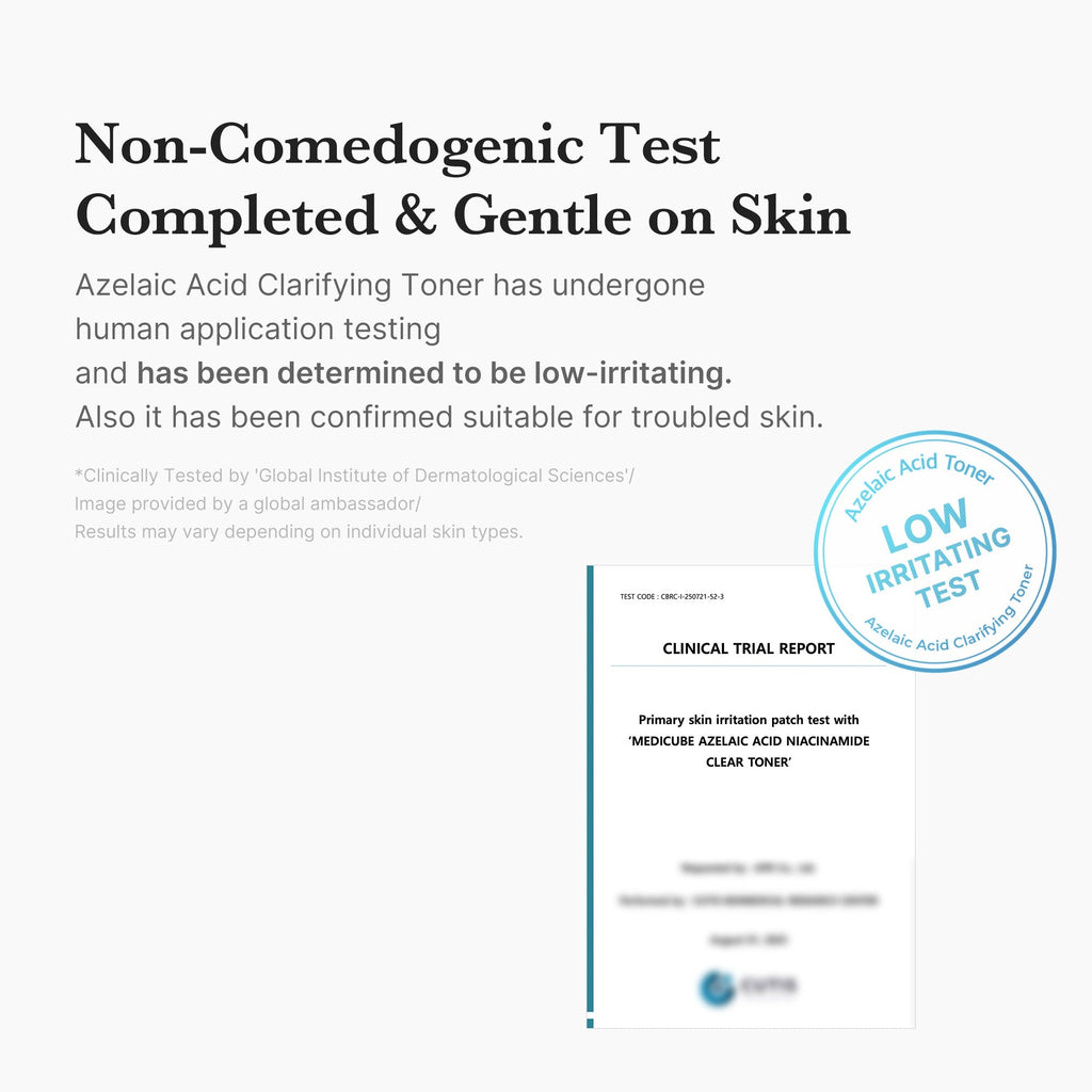 Azelaic Acid Niacinamide Clarifying Toner - Simple Skin Pick