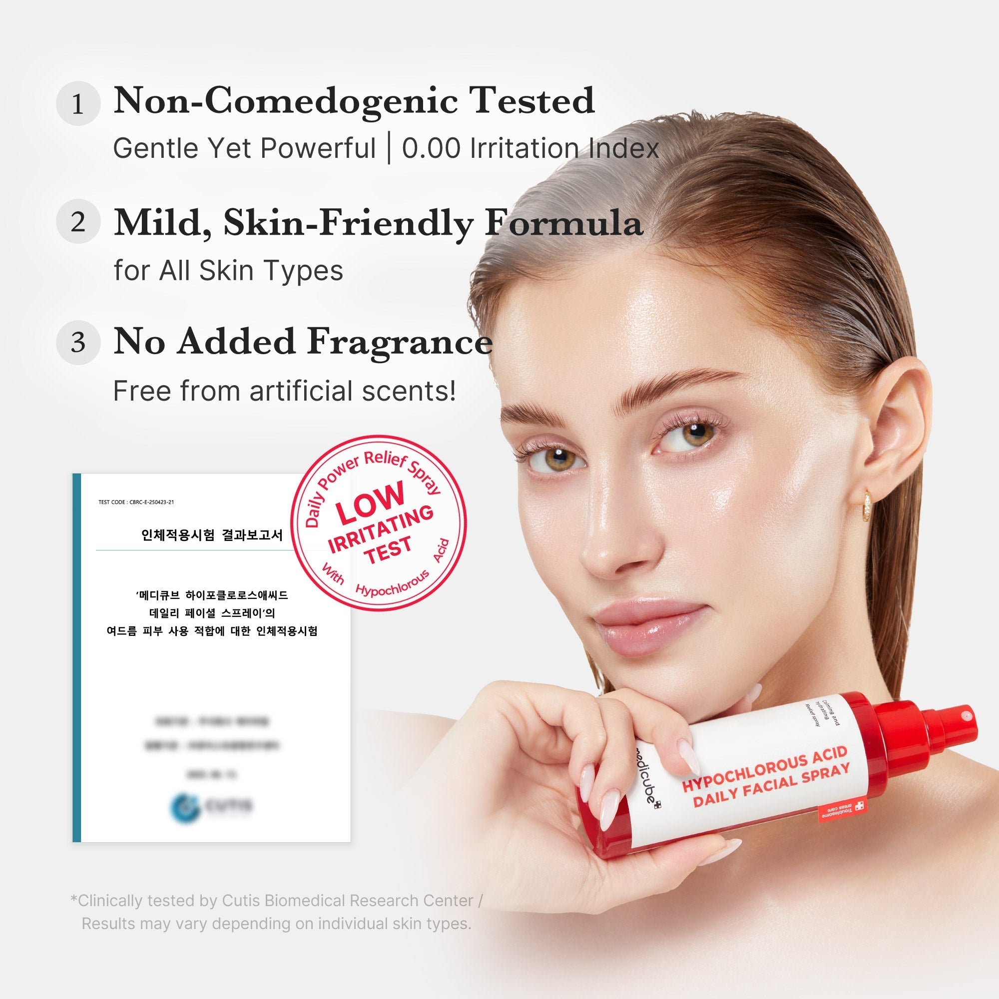 Hypochlorous Acid Power Soothing Spray - Hydrated-Looking Skin