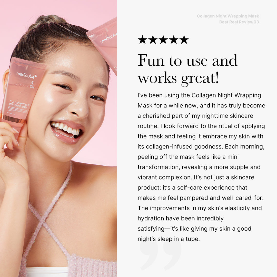 Collagen Night Wrapping Mask - Glow Starts Here