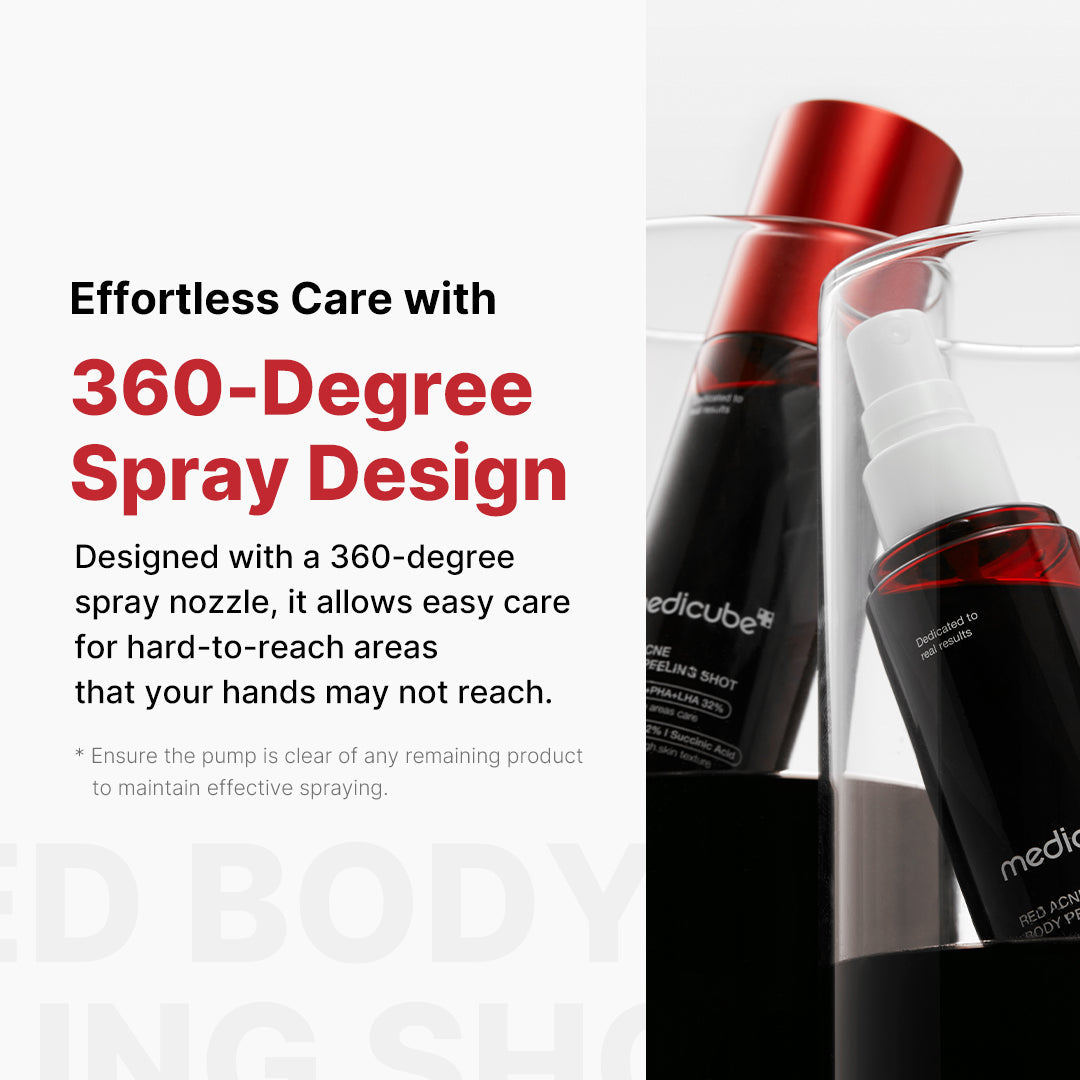 Red Body Peeling Shot Cleanser - Your Everyday Routine