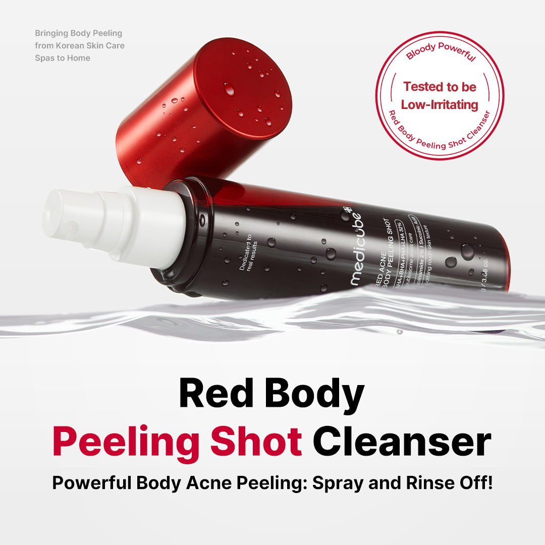 Red Body Peeling Shot Cleanser - Your Everyday Routine