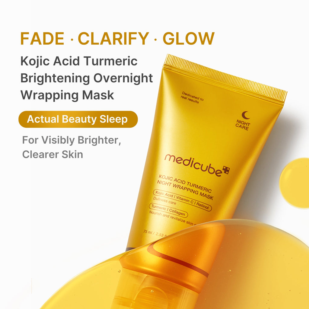 Kojic Acid Turmeric Overnight Wrapping Mask - Fresh Face Daily