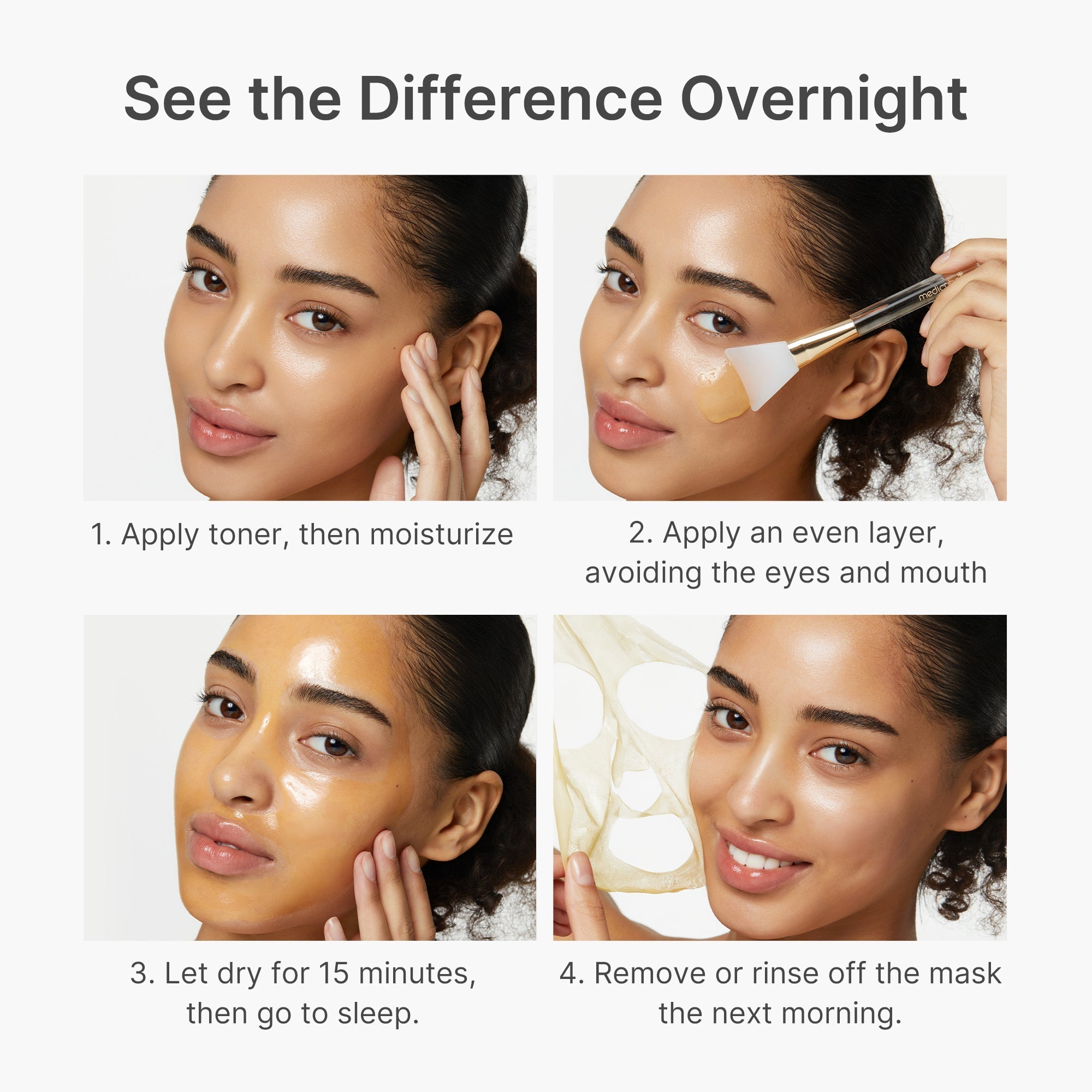 Kojic Acid Turmeric Overnight Wrapping Mask - Fresh Face Daily