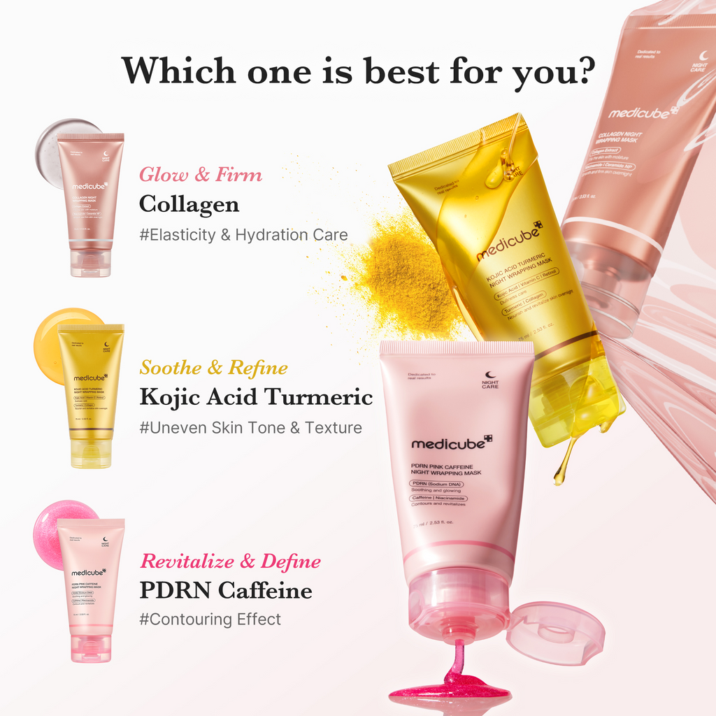 Kojic Acid Turmeric Overnight Wrapping Mask - Fresh Face Daily