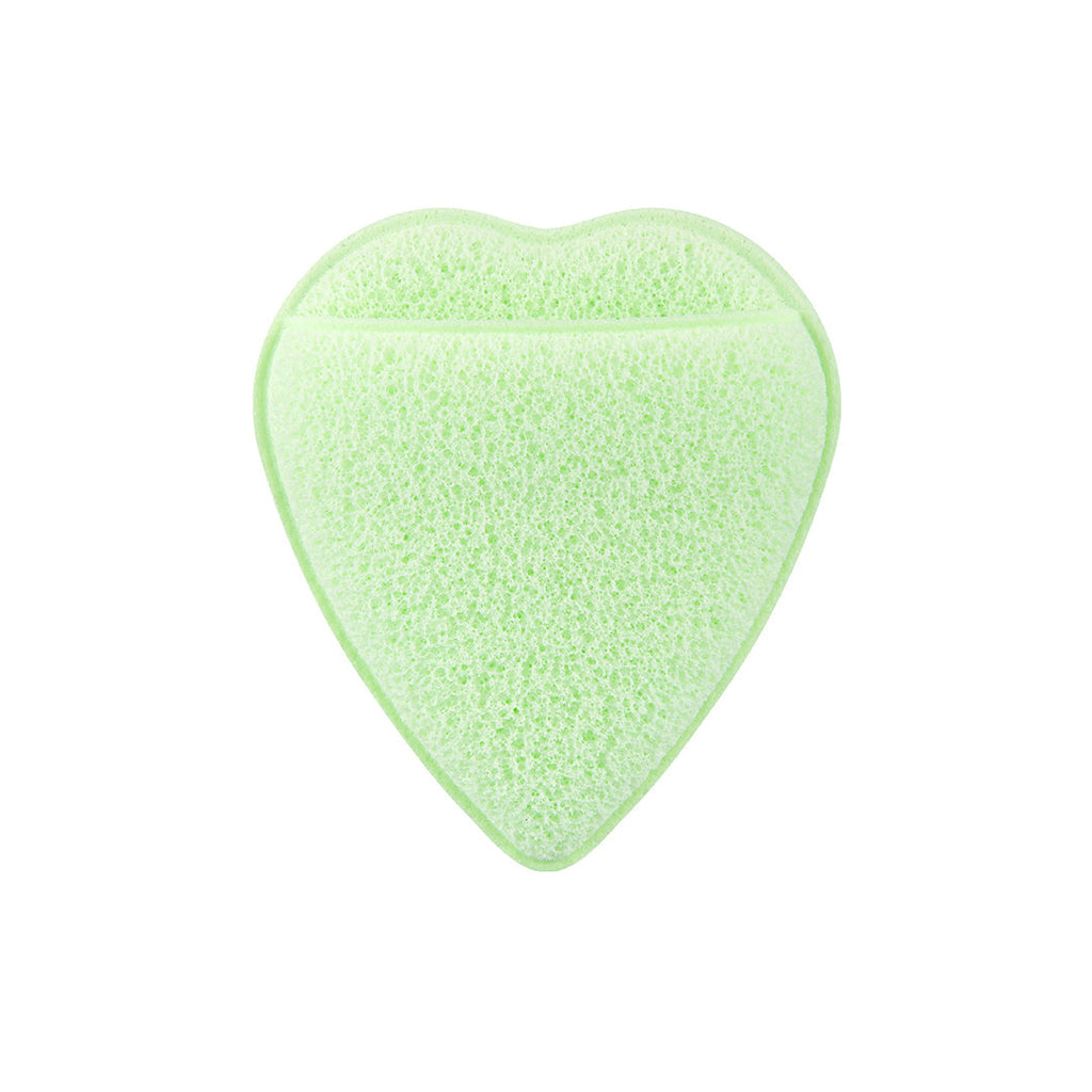 Clover Heart Facial Sponge - Glow Face Routine