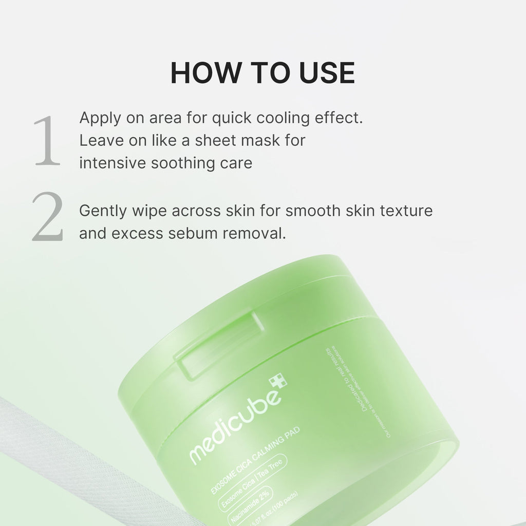 Exosome Cica Calming Toner Pads - Fresh Care Daily