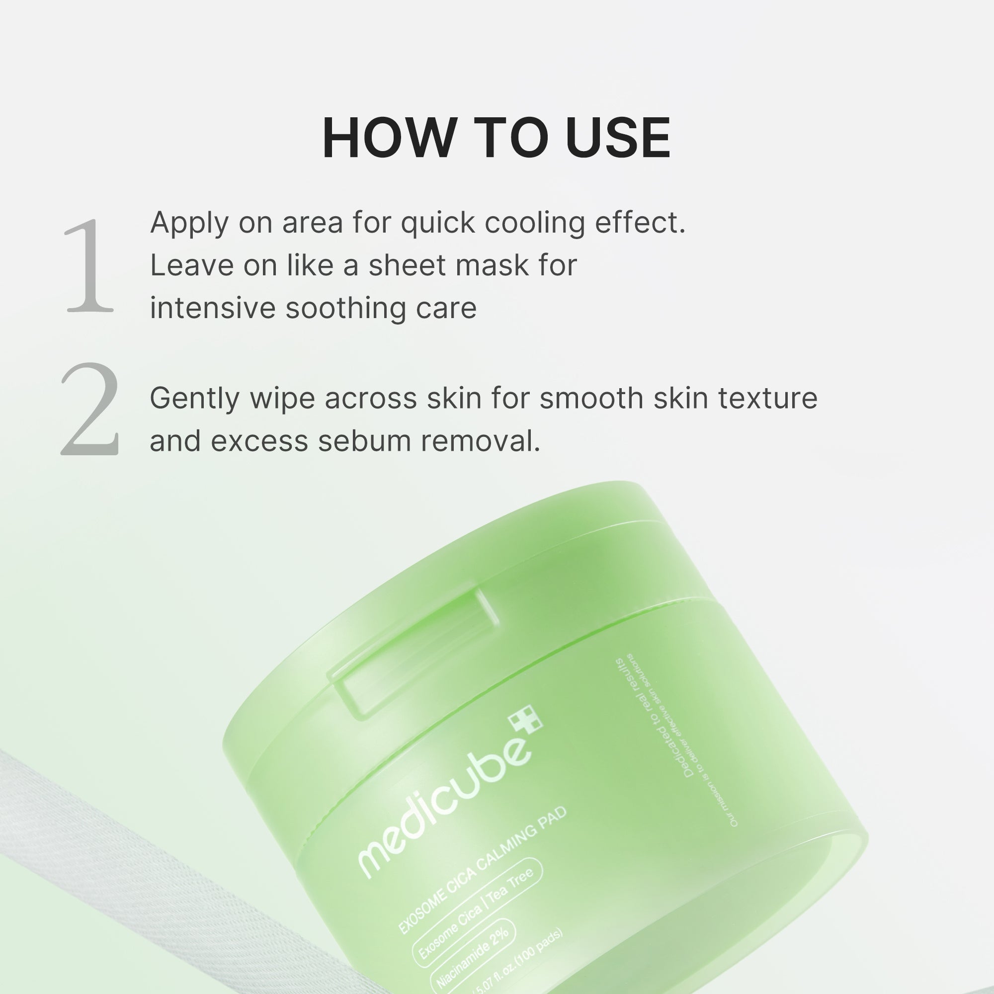 Exosome Cica Calming Toner Pads - Fresh Care Daily