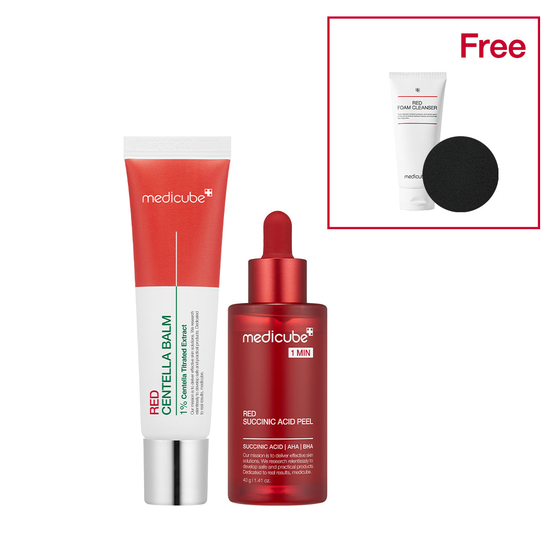21% Red Succinic Acid Cleansing Booster Serum - Hydrate and Glow