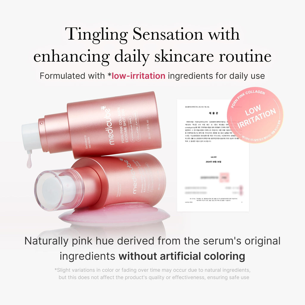 PDRN Pink Collagen Exosome Shot - Glow Every Day