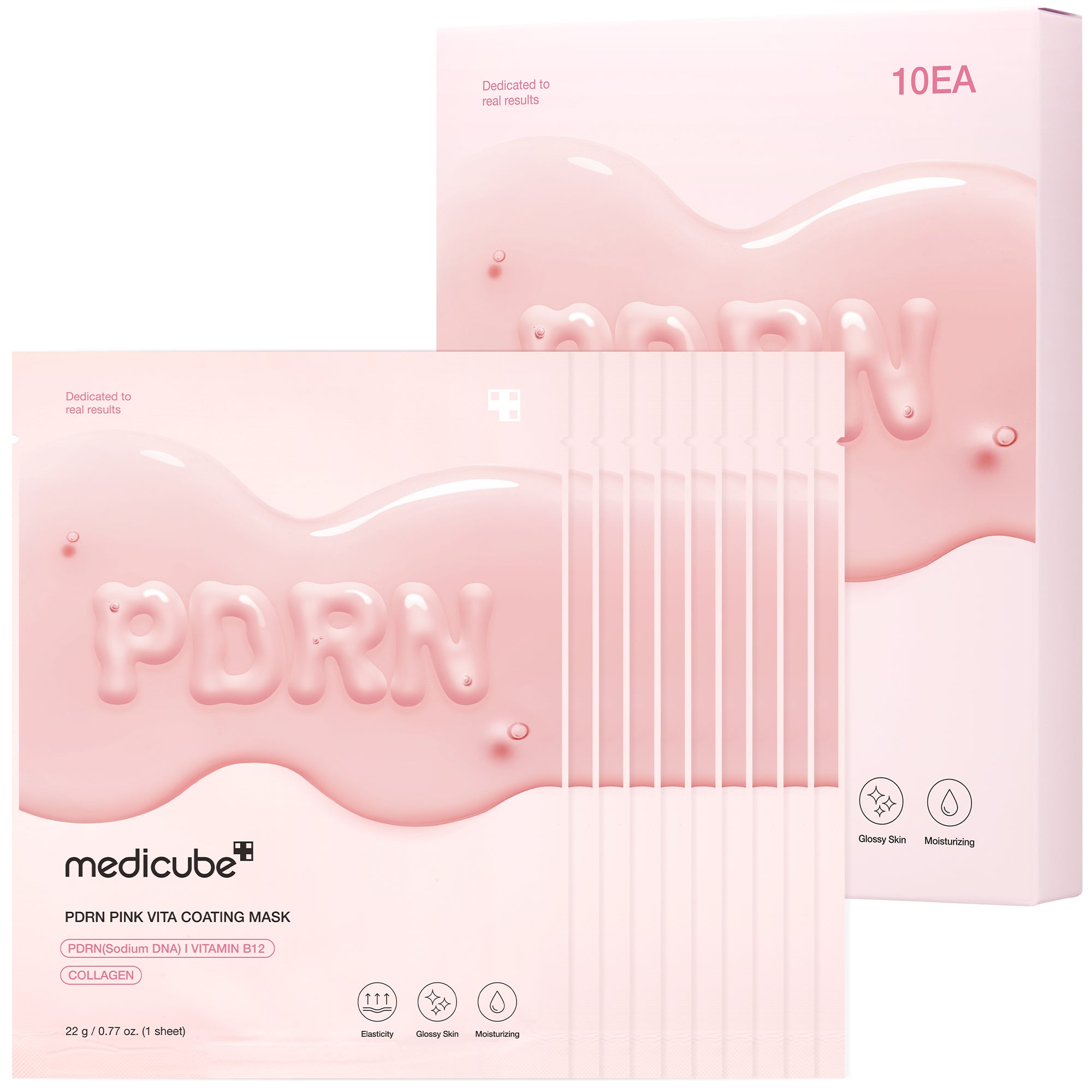 PDRN Pink Vita Coating Sheet Mask - Daily Glow Care