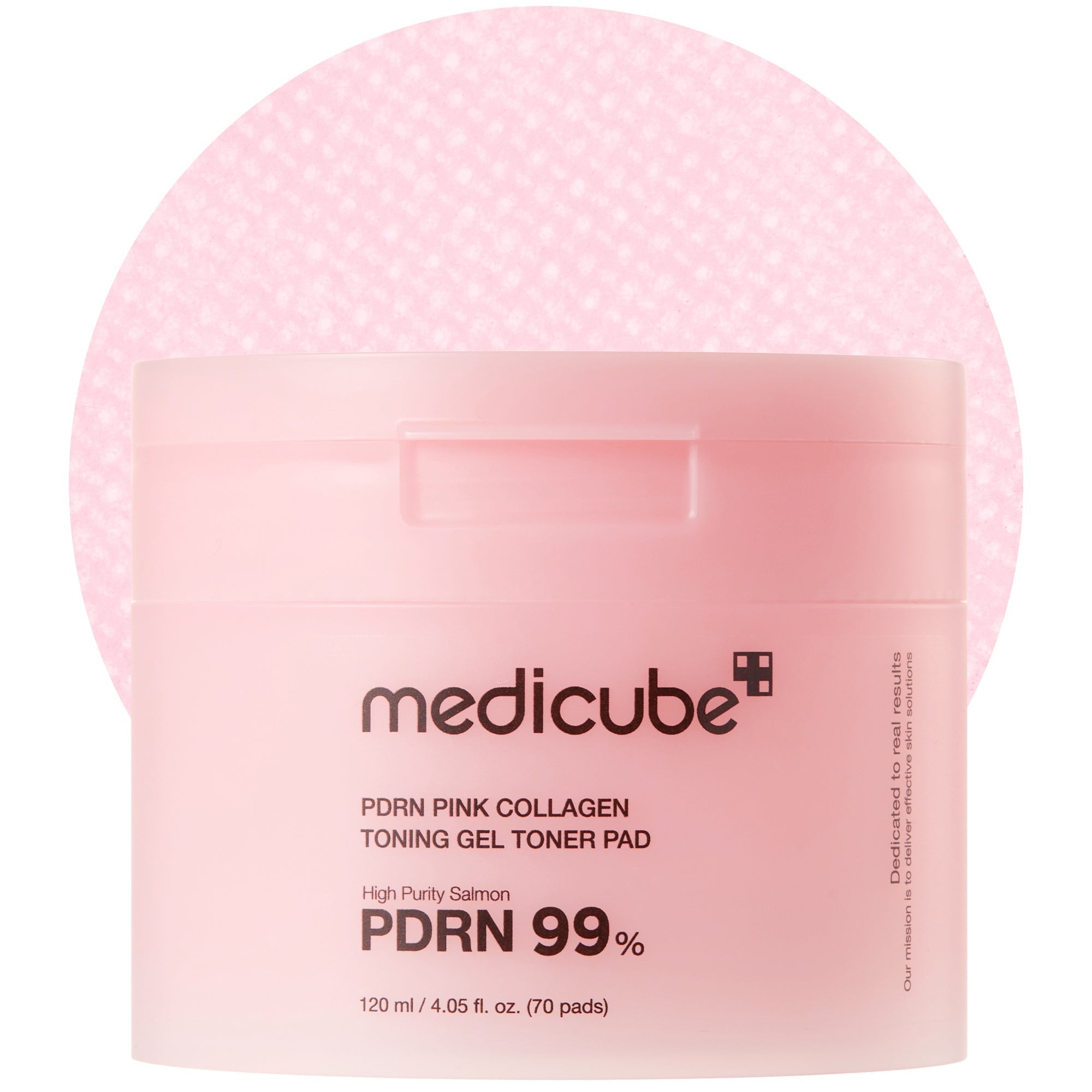 PDRN Pink Collagen Gel Toner Pad - Hydrate and Glow