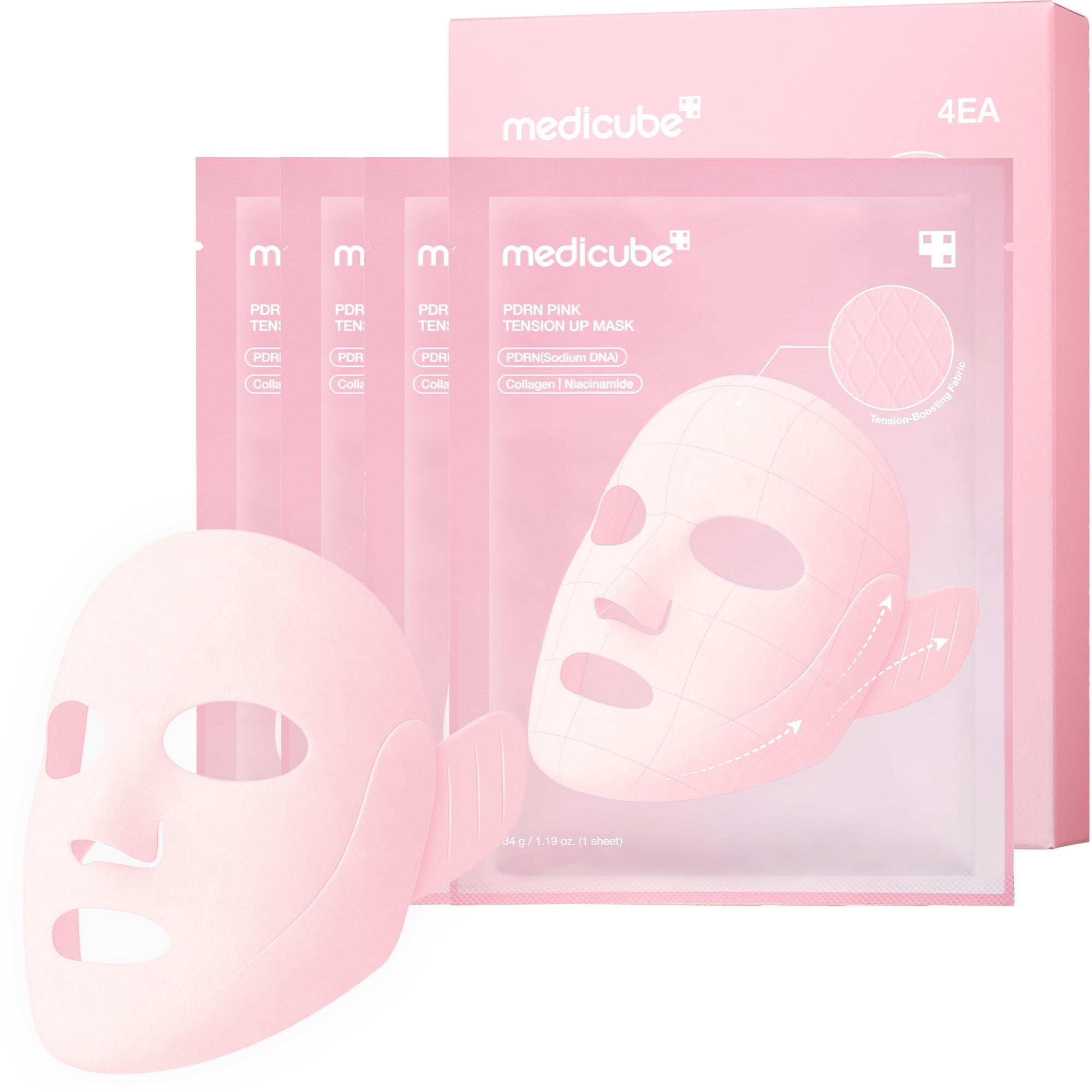 PDRN Pink Tension Up Mask - Easy Daily Care