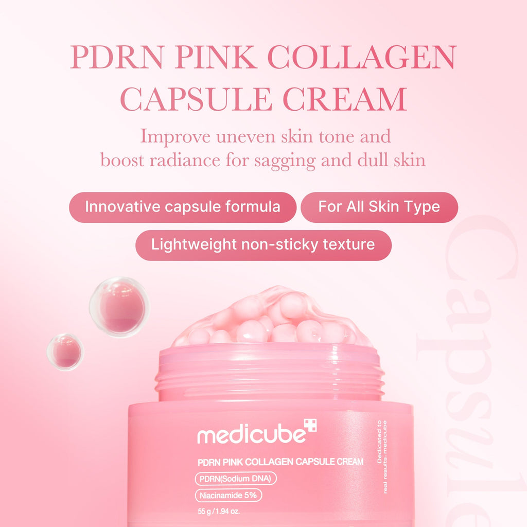 PDRN Pink Collagen Capsule Cream - Glow Starts Here