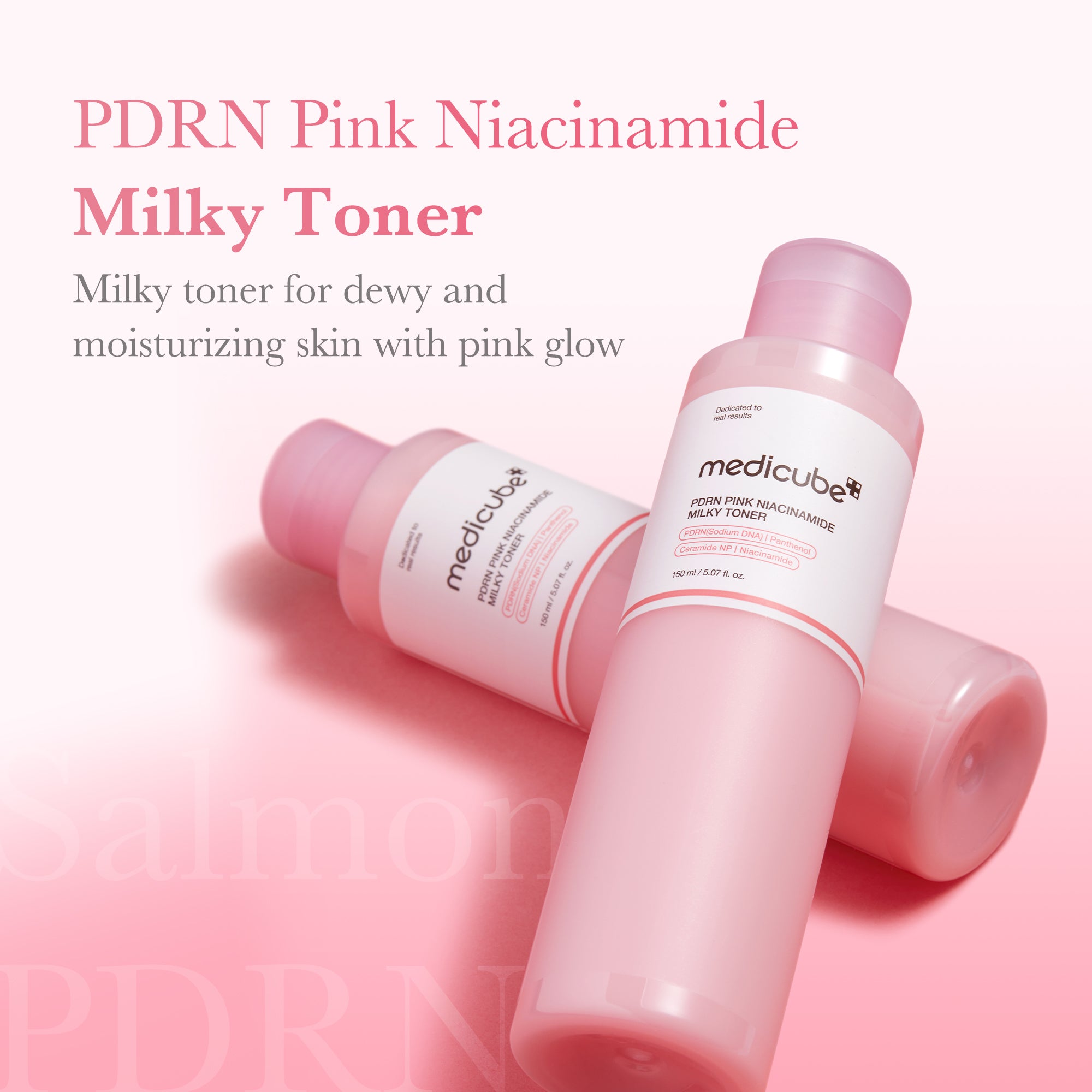 PDRN Pink Niacinamide Milky Toner - Hydration Favorites