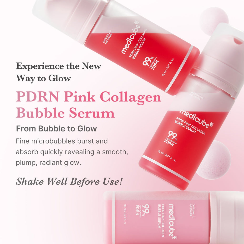 PDRN Pink Collagen Bubble Serum - Made for Skin Care