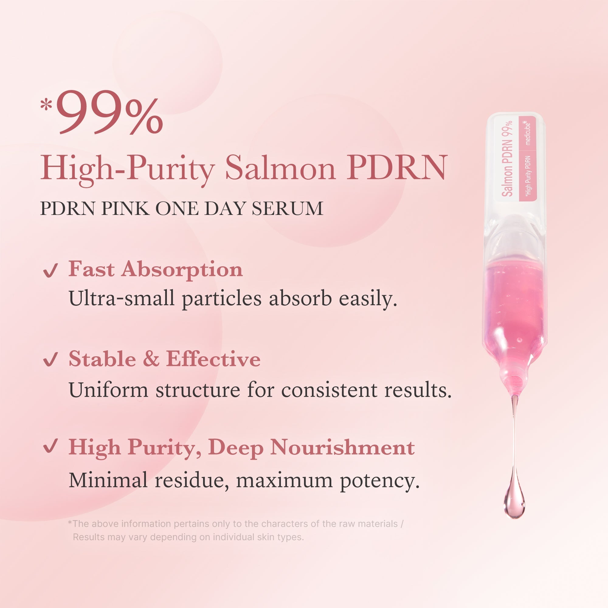 PDRN Pink One Day Serum - Fresh Skin Routine