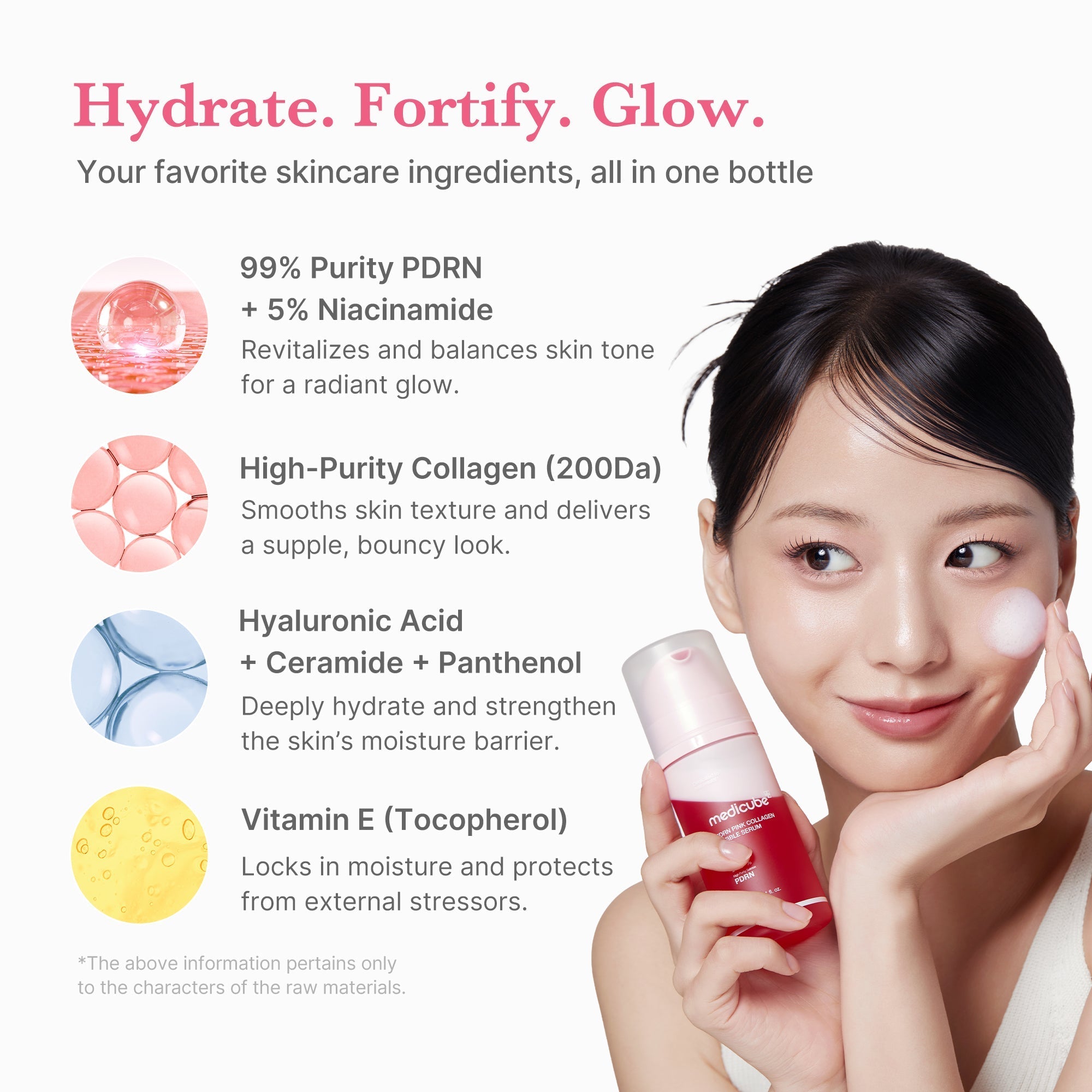 PDRN Pink Collagen Bubble Serum - Made for Skin Care