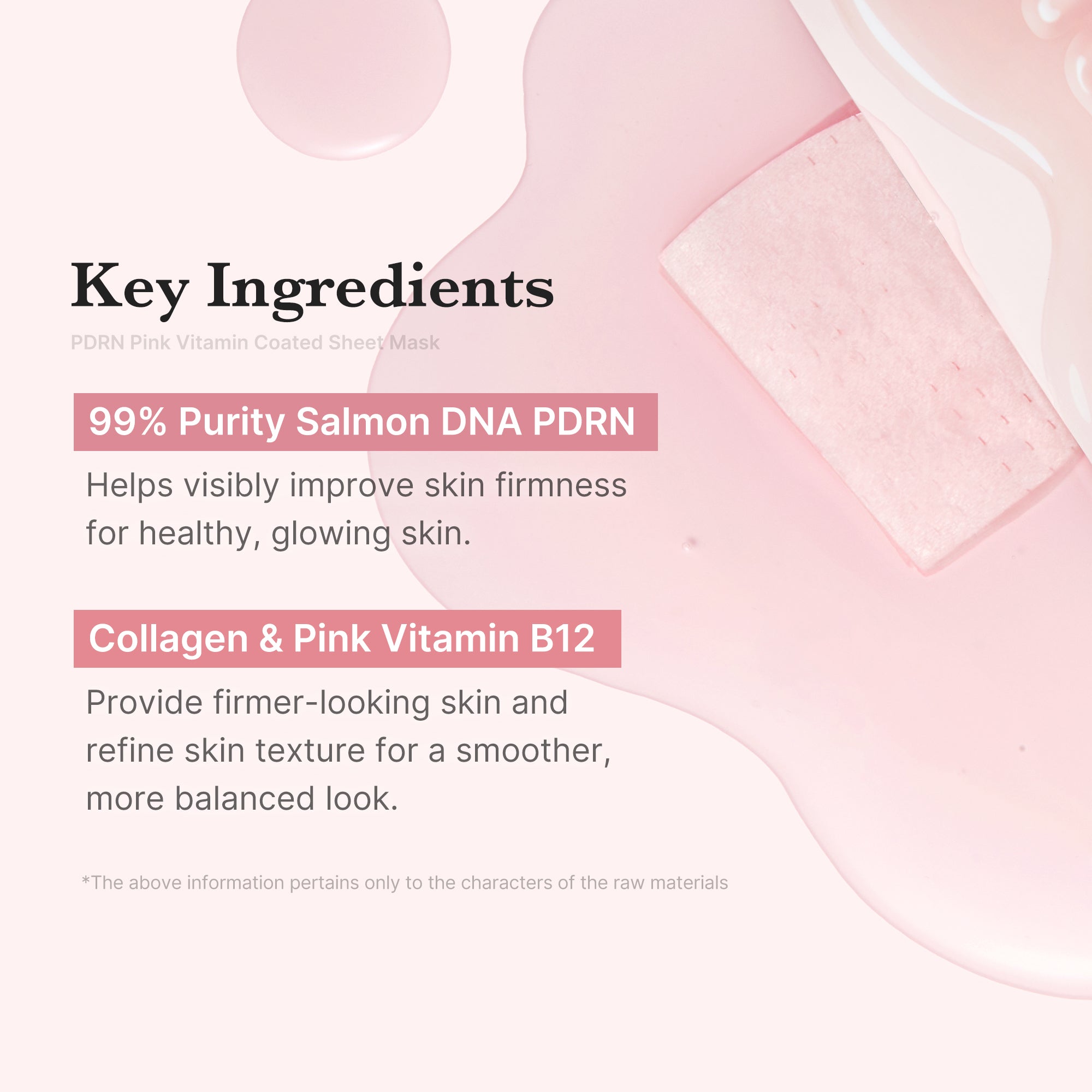 PDRN Pink Vita Coating Sheet Mask - Daily Glow Care