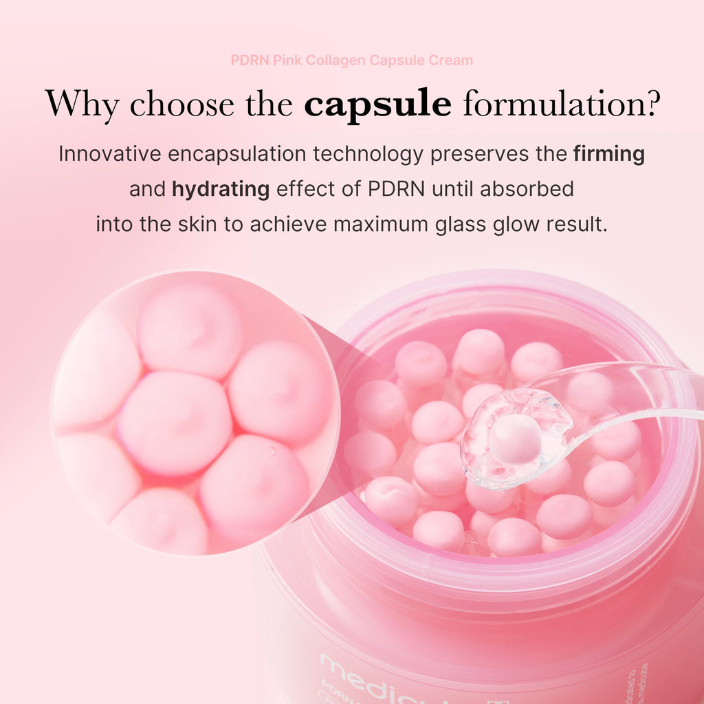 PDRN Pink Collagen Capsule Cream - Glow Starts Here