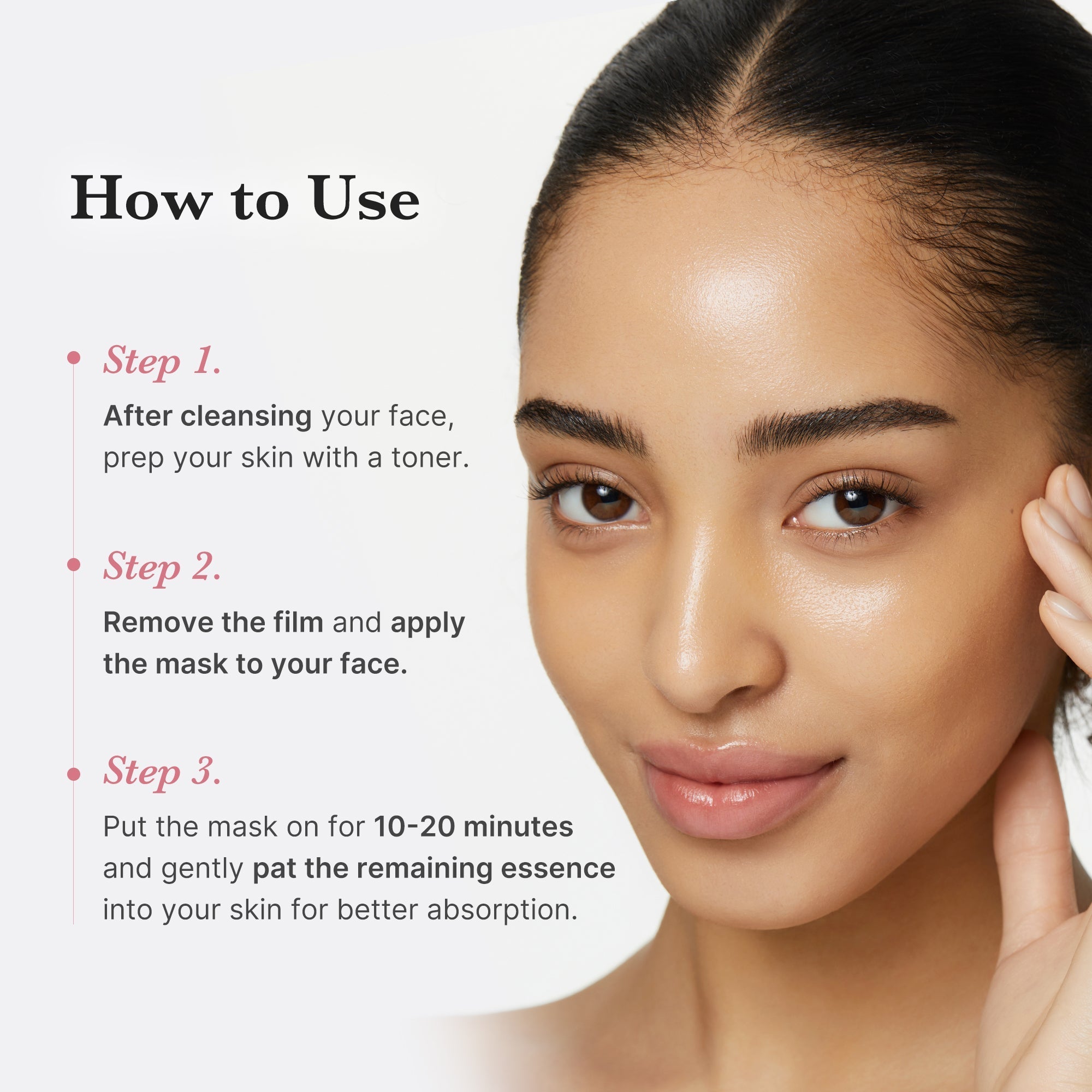 PDRN Pink Vita Coating Sheet Mask - Daily Glow Care