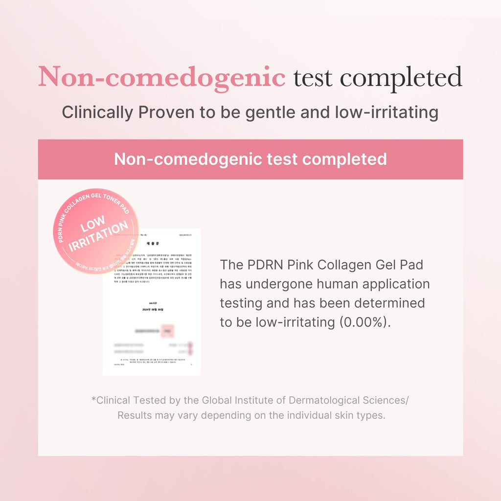 PDRN Pink Collagen Gel Toner Pad - Hydrate and Glow