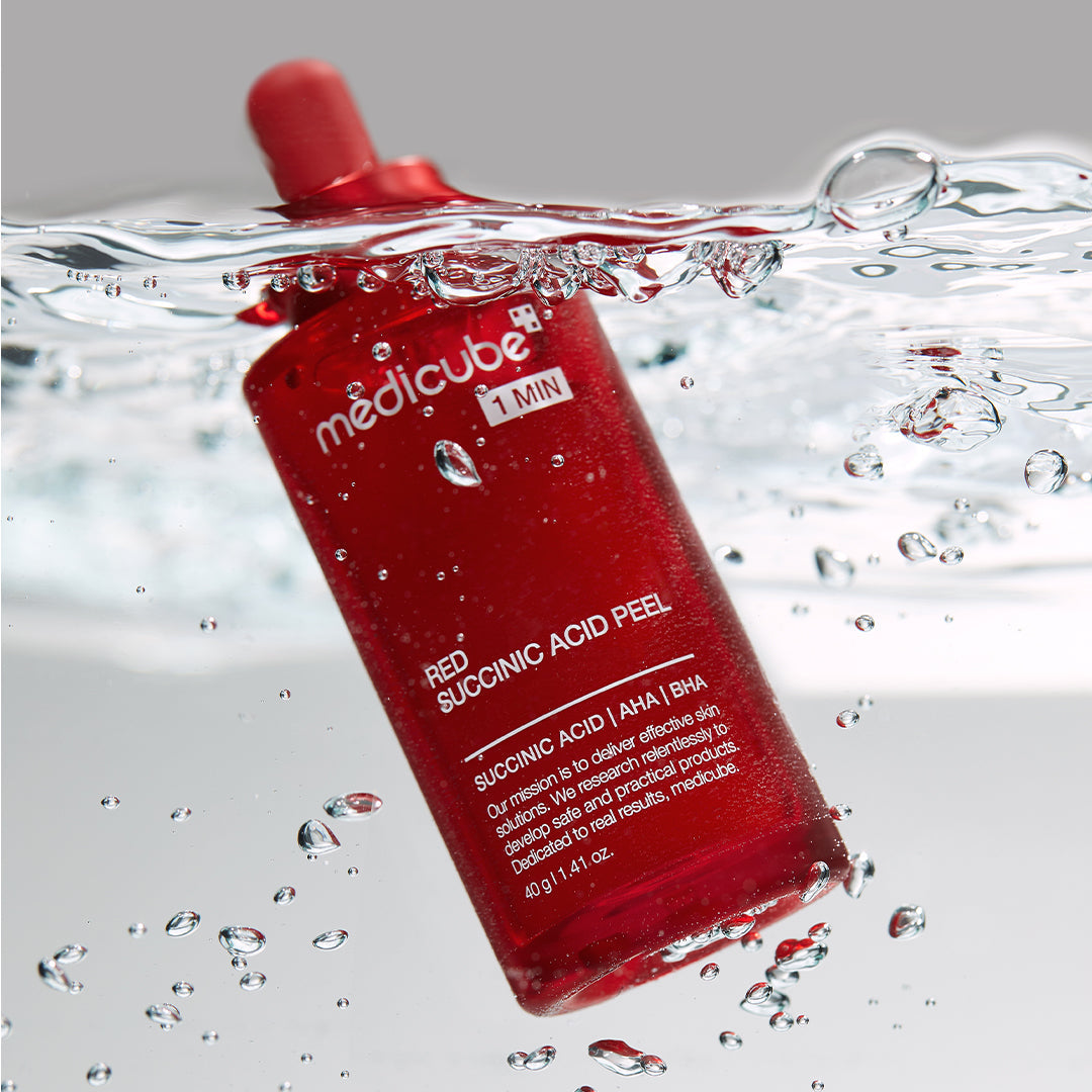 21% Red Succinic Acid Cleansing Booster Serum - Hydrate and Glow