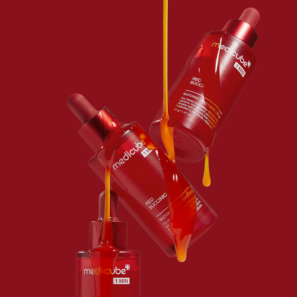 21% Red Succinic Acid Cleansing Booster Serum - Hydrate and Glow